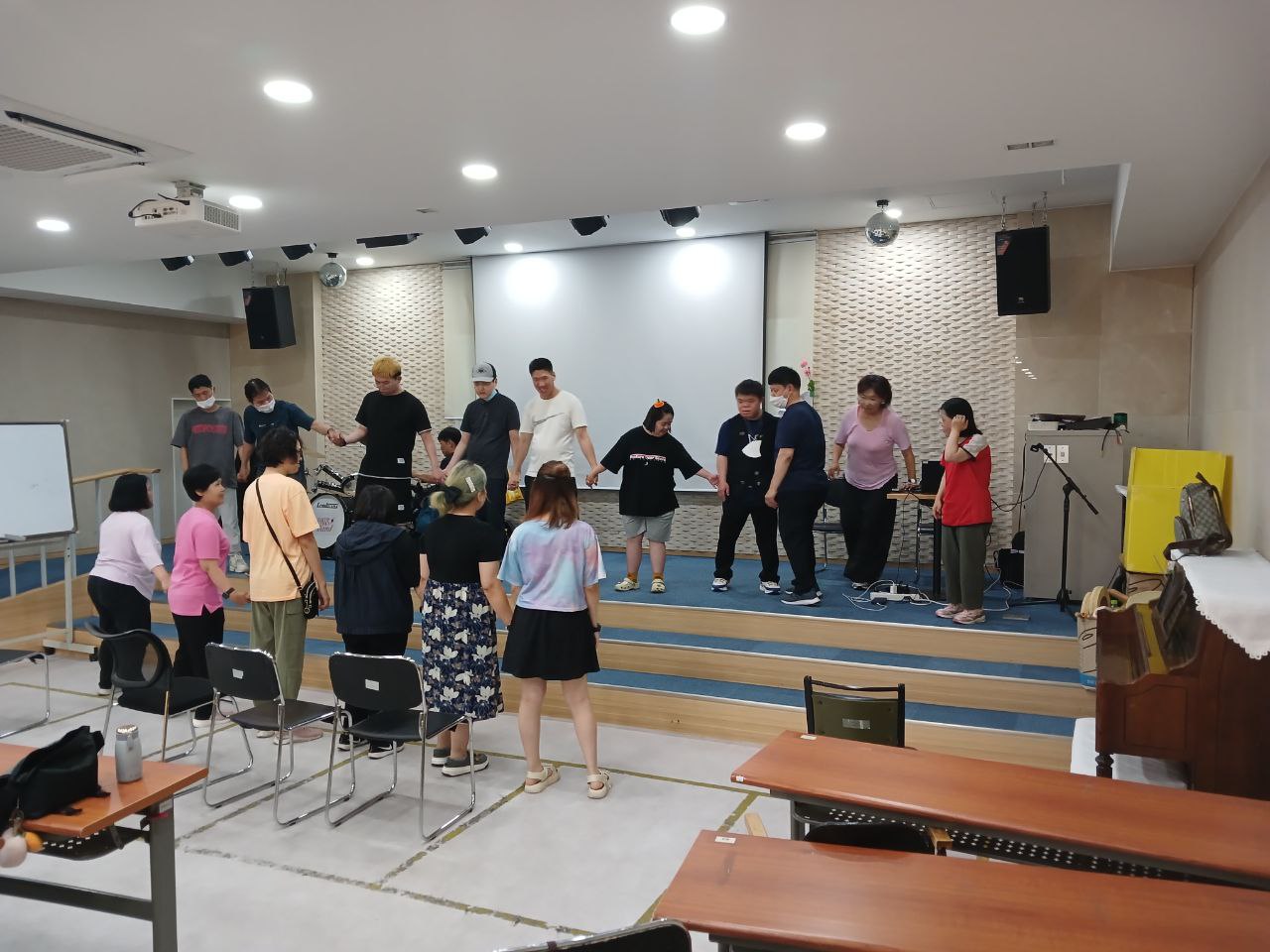 2024년 6월 18일(화) 색동 아리랑 뚜드림난타 합반 수업사진