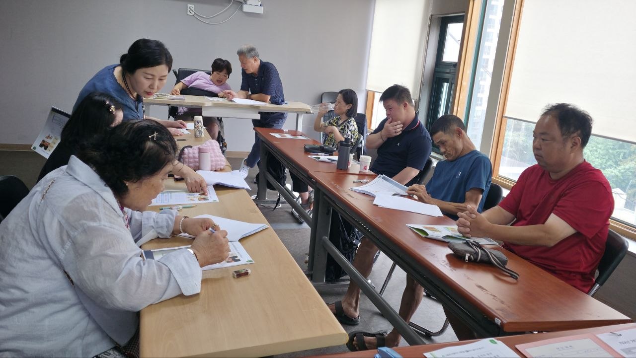 8월 수업 사진