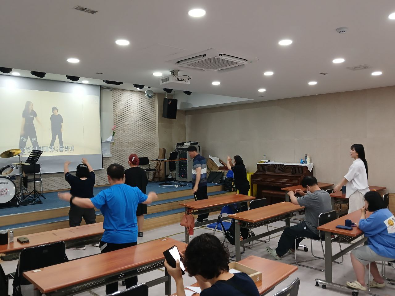 2024년 7월 8일(월) 두둠칫 방송댄스 수업사진