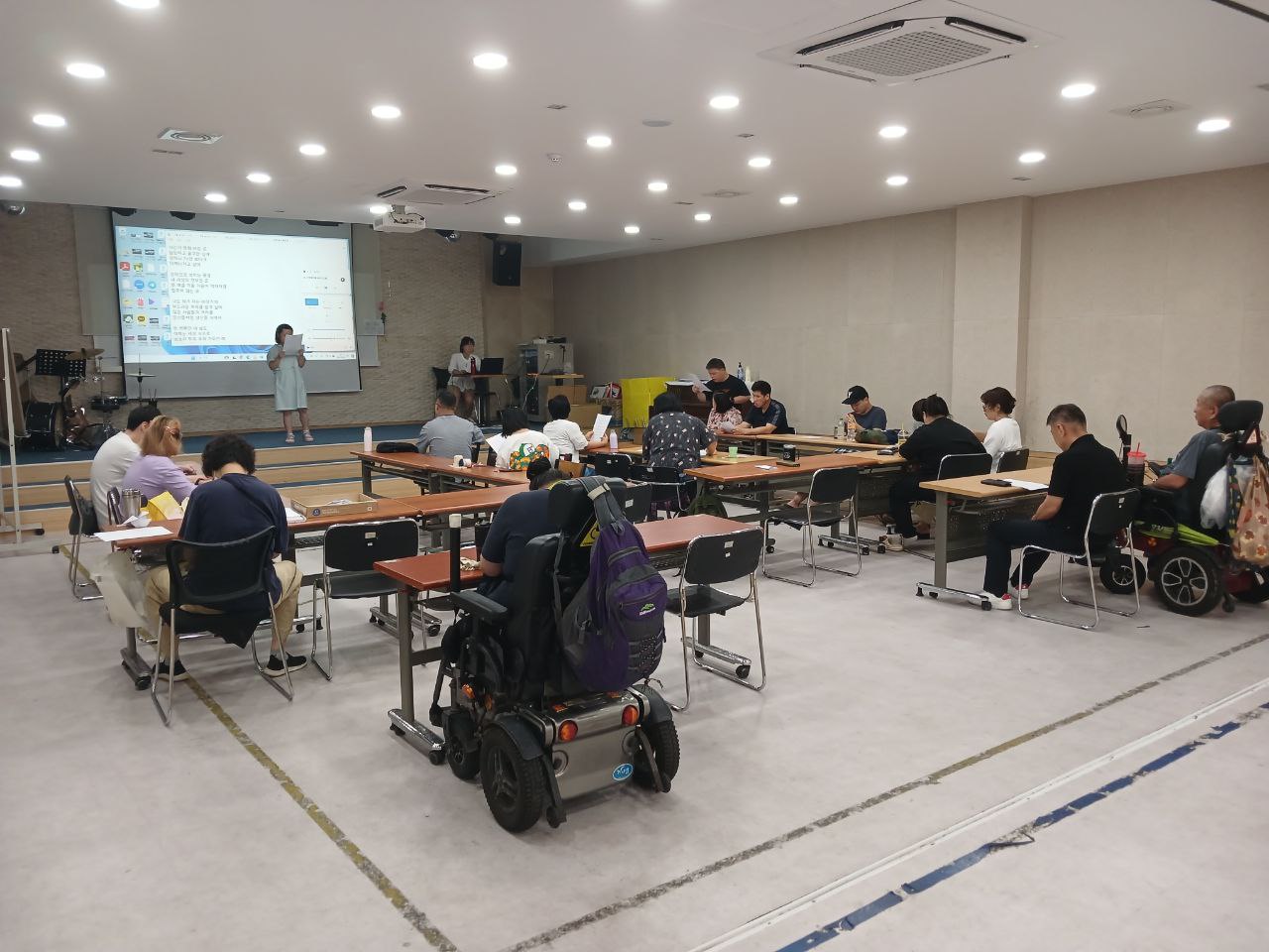 2024년 8월 22일(목) 민중가요, 동물해방 합반 수업사진