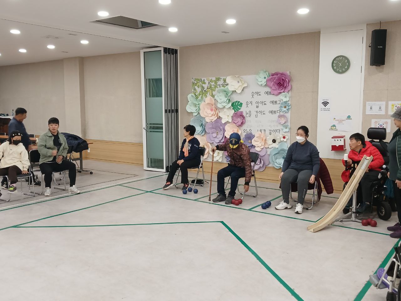 2024년 11월 18일(월) 보치아 수업사진