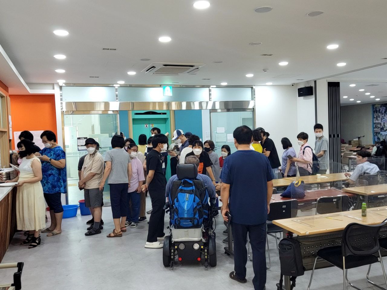 2022/07/19(화) - 점심식사(수제비, 돼지고기수육...)