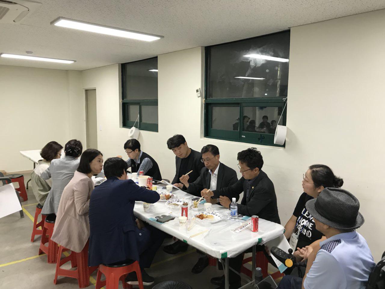 2018년 9월 7일 - 사회수업 사진(후원주점)