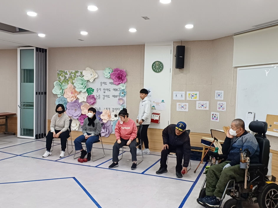 2024년 3월 4일(월) 보치아 수업 사진(1)