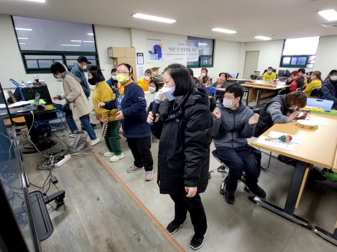 2022/11/18(금) - 김포마스다 노래배우기, 기타 학과 통합