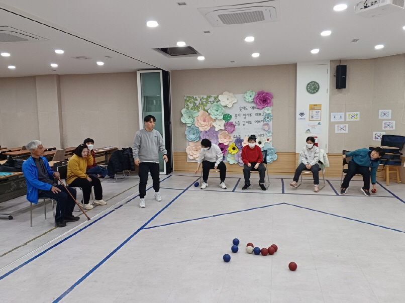 2024년 3월 25일(월) 보치아 수업 사진