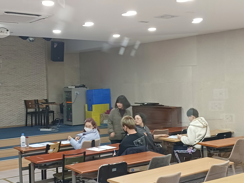 2024년 3월 12일(화) 중등 수학 수업 사진