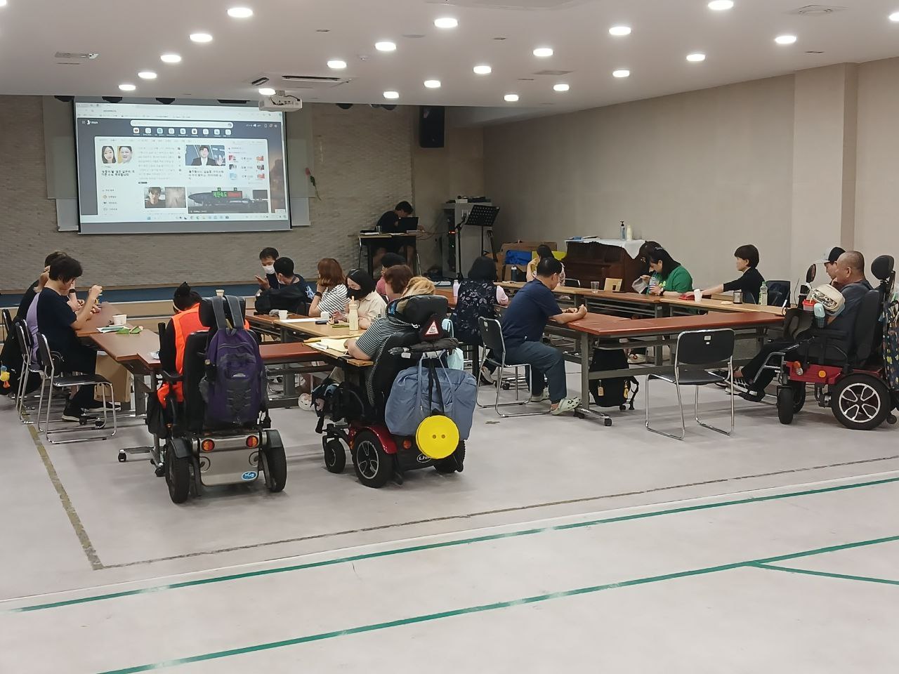 2024년 9월 13일(금) 장애인 인식교육 수업사진