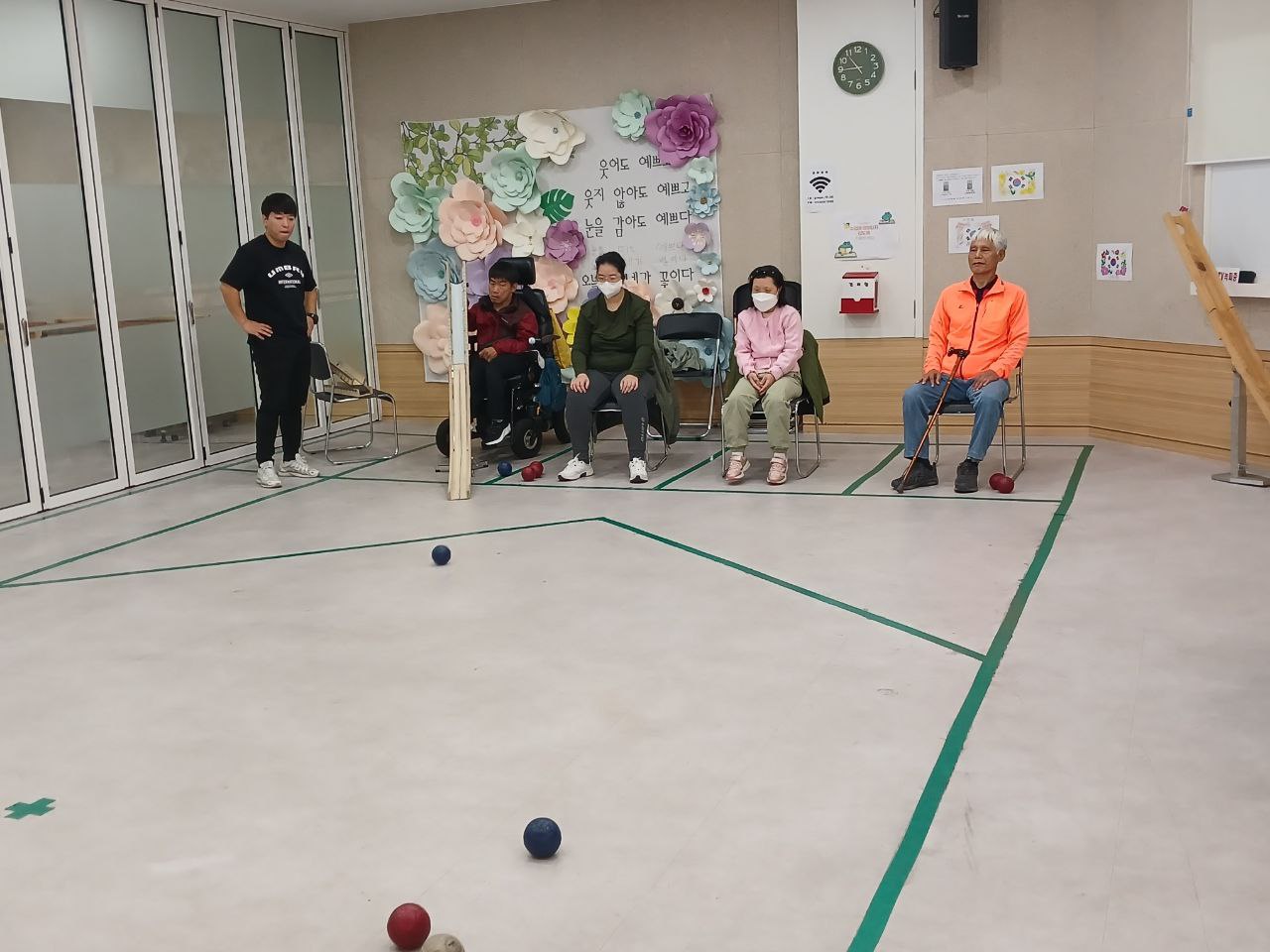 2024년 10월 28일(월) 보치아 수업사진