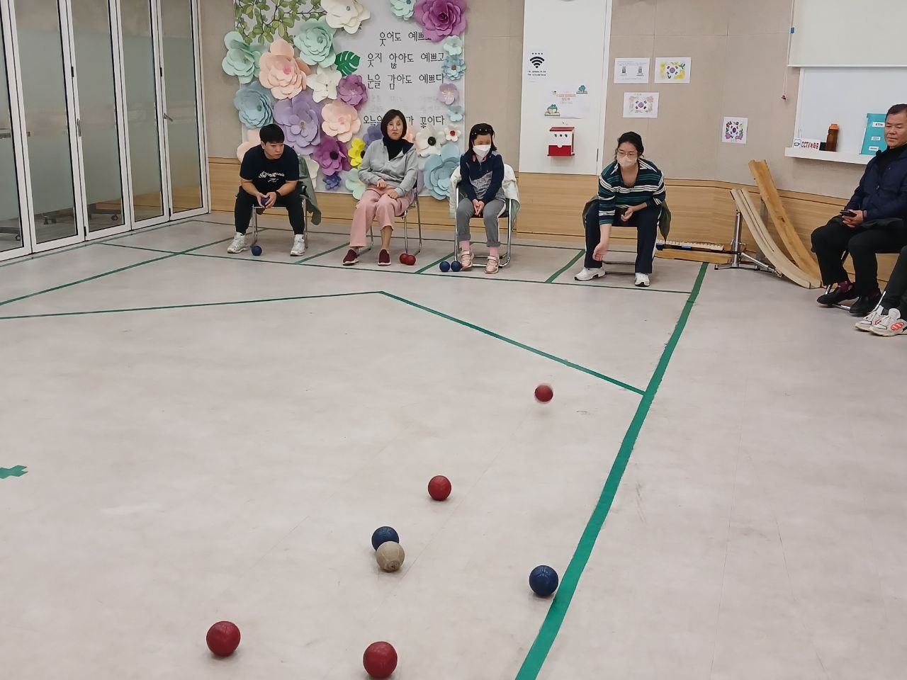 2024년 11월 4일(월) 보치아 수업사진