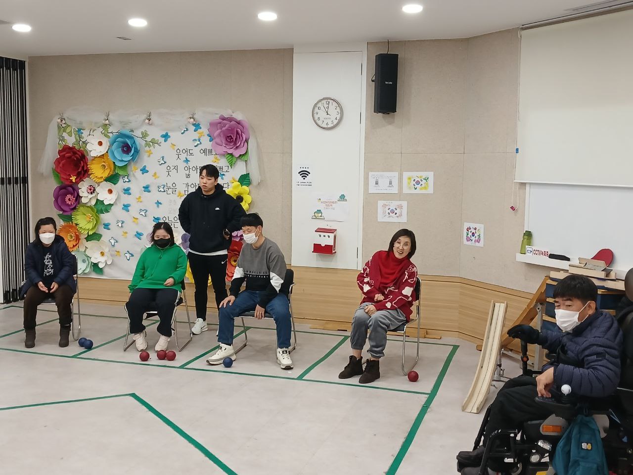 2024년 12월 16일(월) 보치아 수업사진