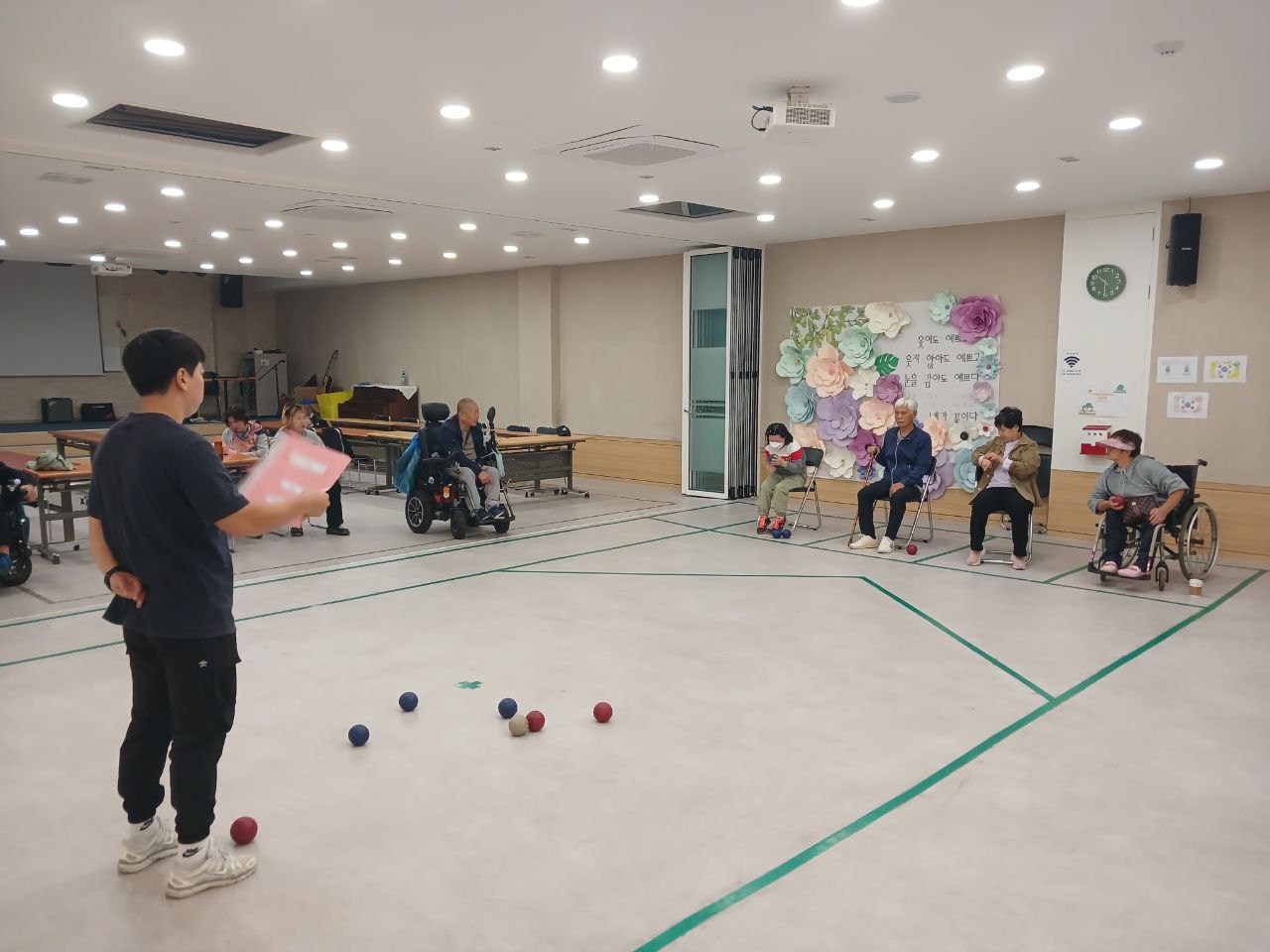 2024년 10월 14일(월) 보치아 수업사진