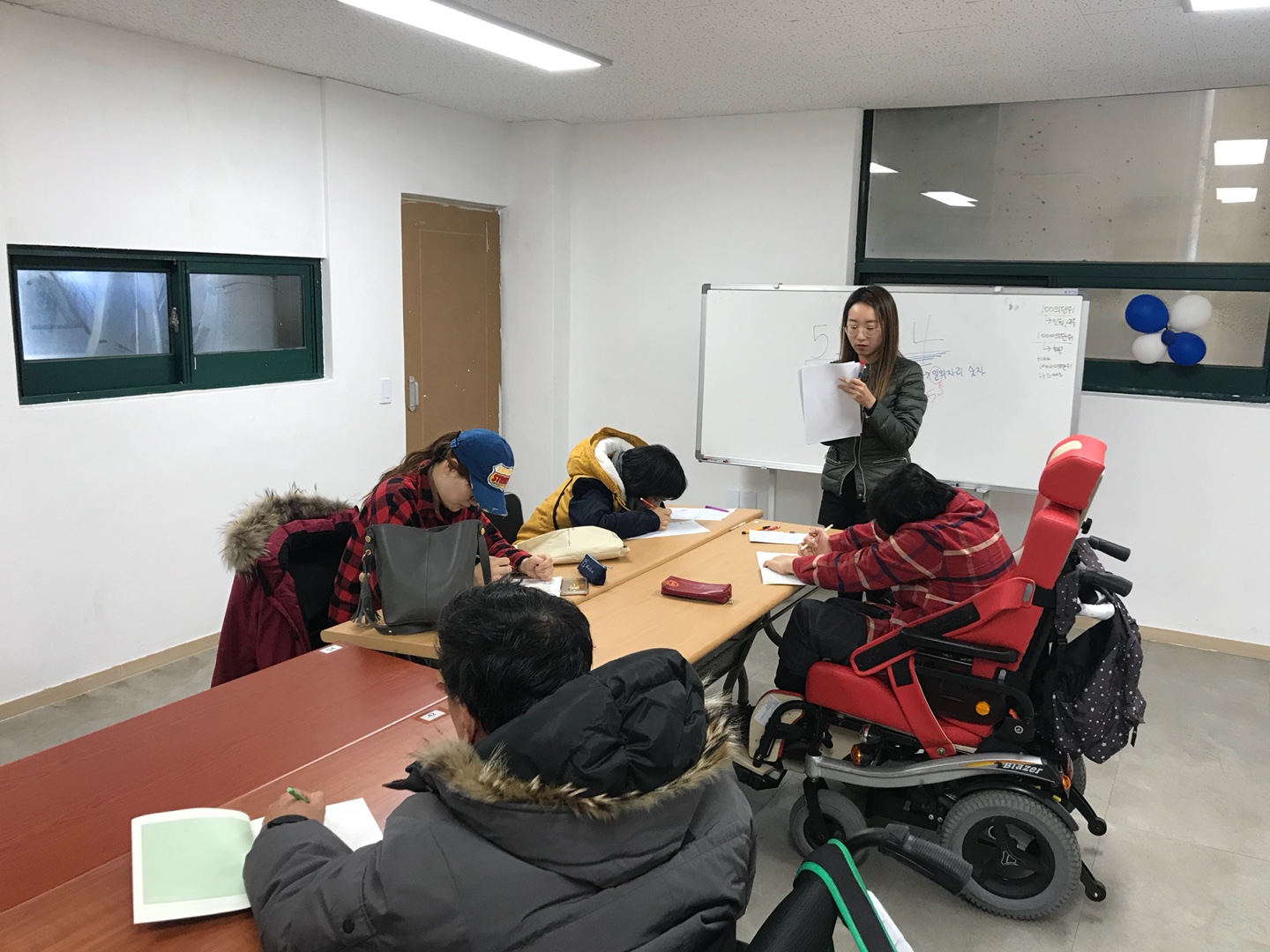 2018년 2월 6일 - 수학수업 사진