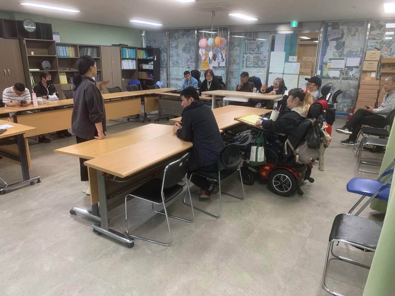 2025년 4월 22일(화) 권리방위대 수업사진입니다