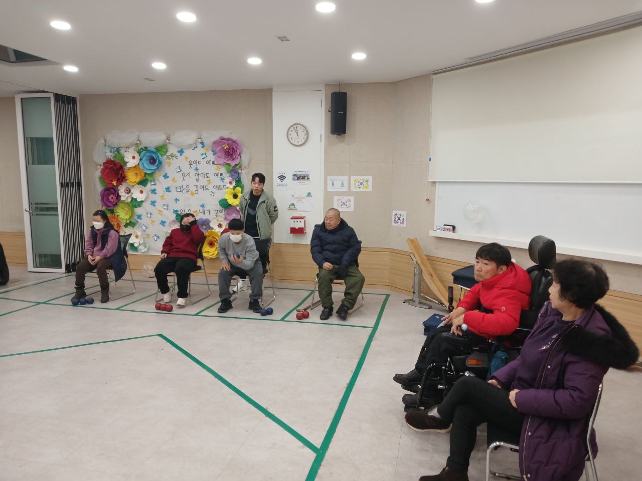 2024년 12월 23일(월) 보치아 수업사진