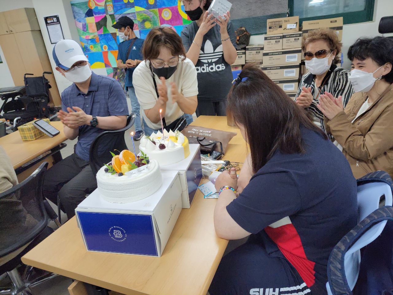 2022/06/24(금) - 6월 생일자 생일파티 (김수진님, 정승배님, 정우정님)