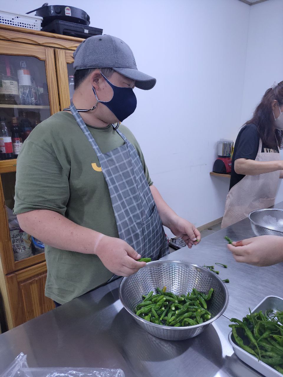 2022/06/22(수) - 요리수업(꽈리고추 멸치볶음)