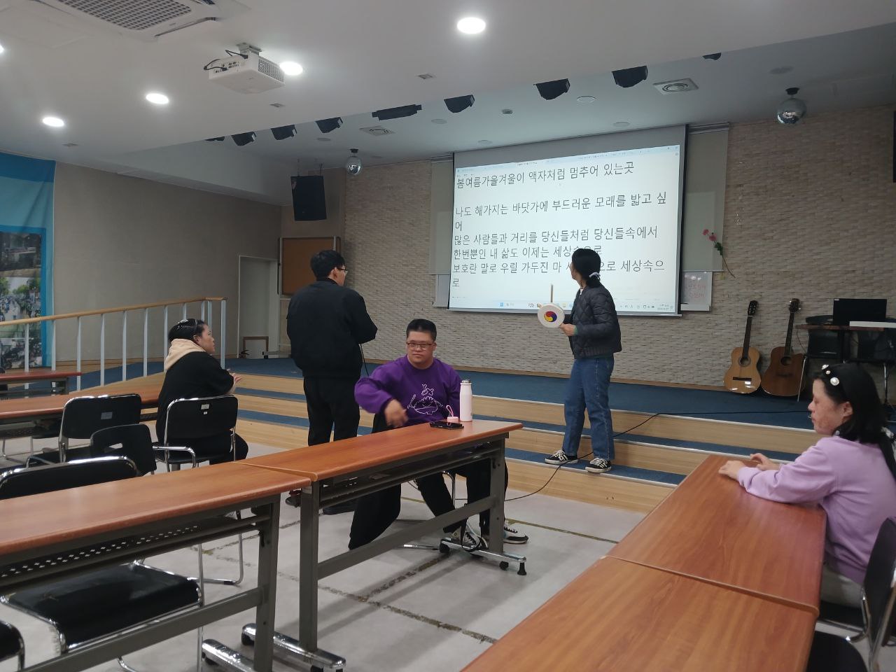 2024년 11월 7일(목) 민중가요, 동물해방, 우다다 수업사진