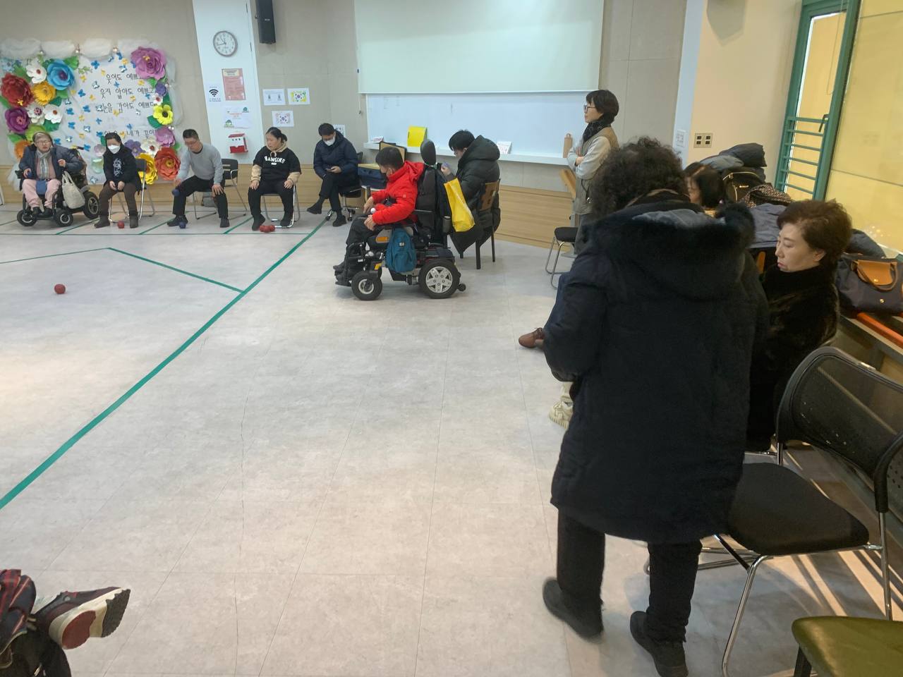 2025년 2월 17일(월) 보치아 A 수업사진