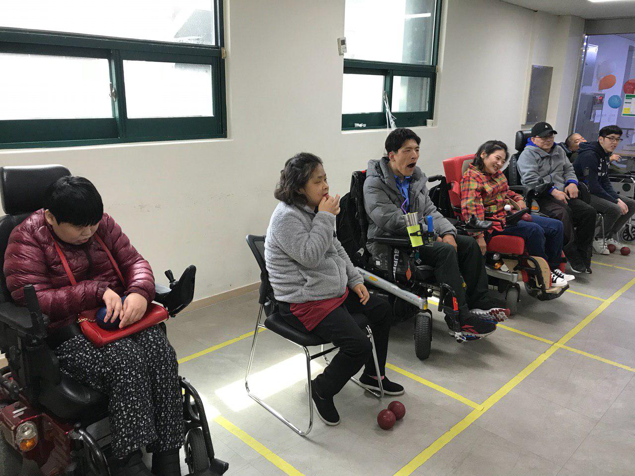 2019년 4월 15일 - 보치아수업 사진