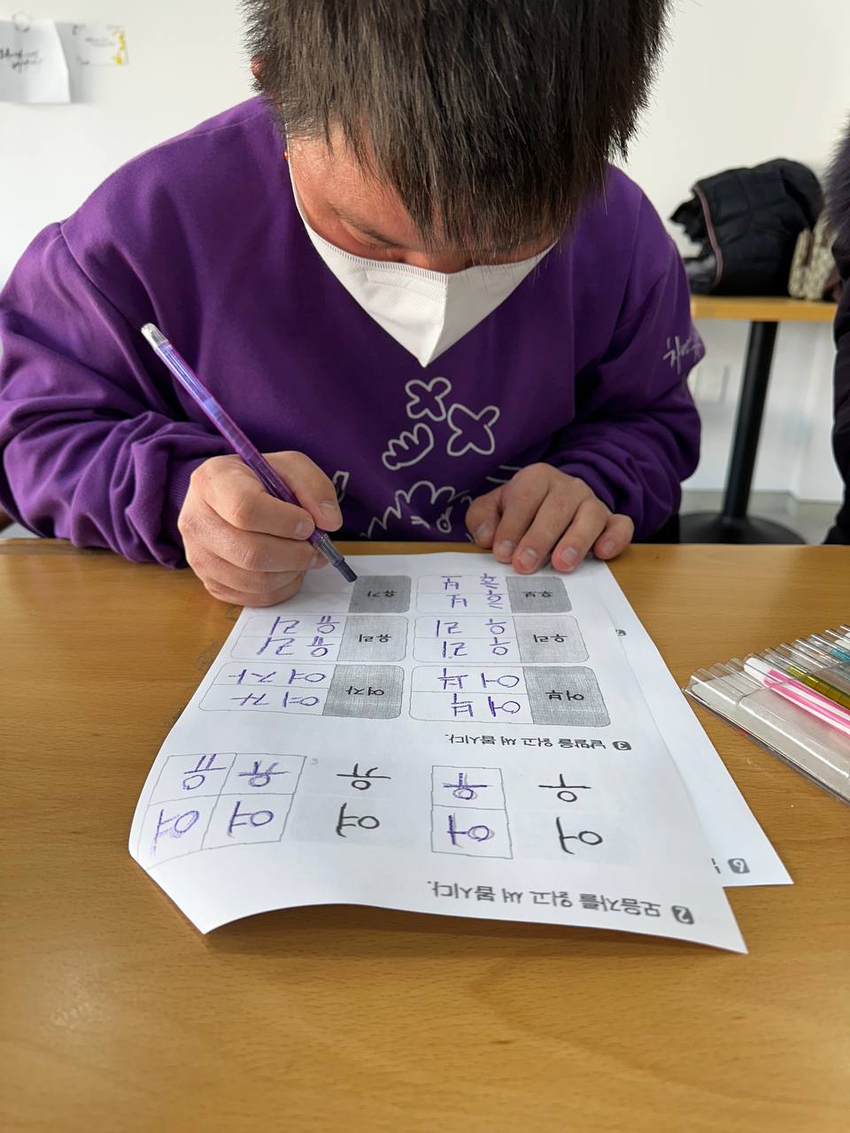 2023년 11월 28일(화) 문해국어 수업사진
