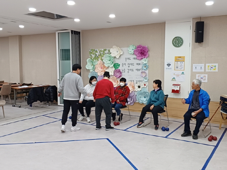 2024년 3월 25일(월) 보치아 수업 사진