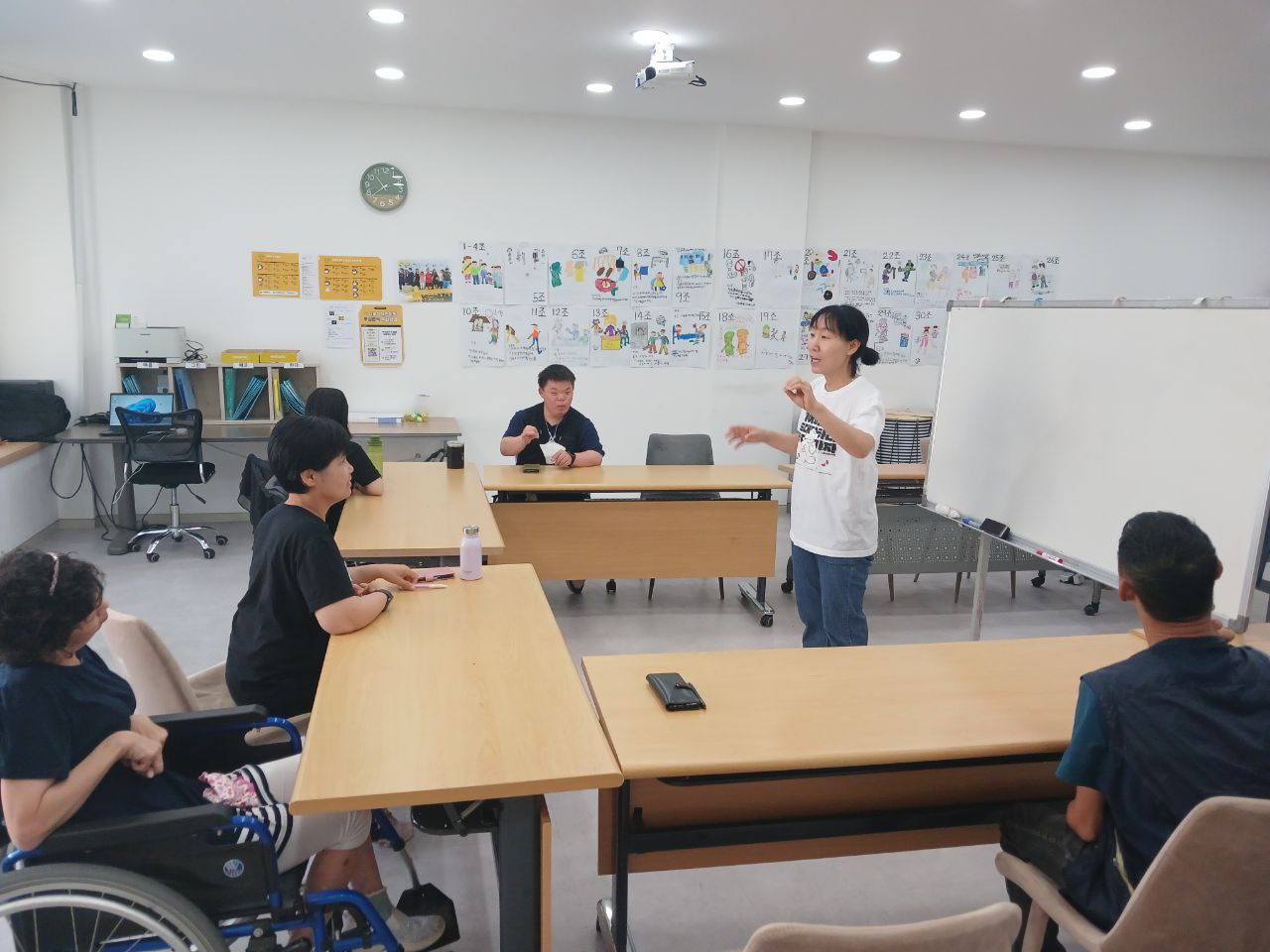 2024년 6월 11일(화) 문해수학 수업사진