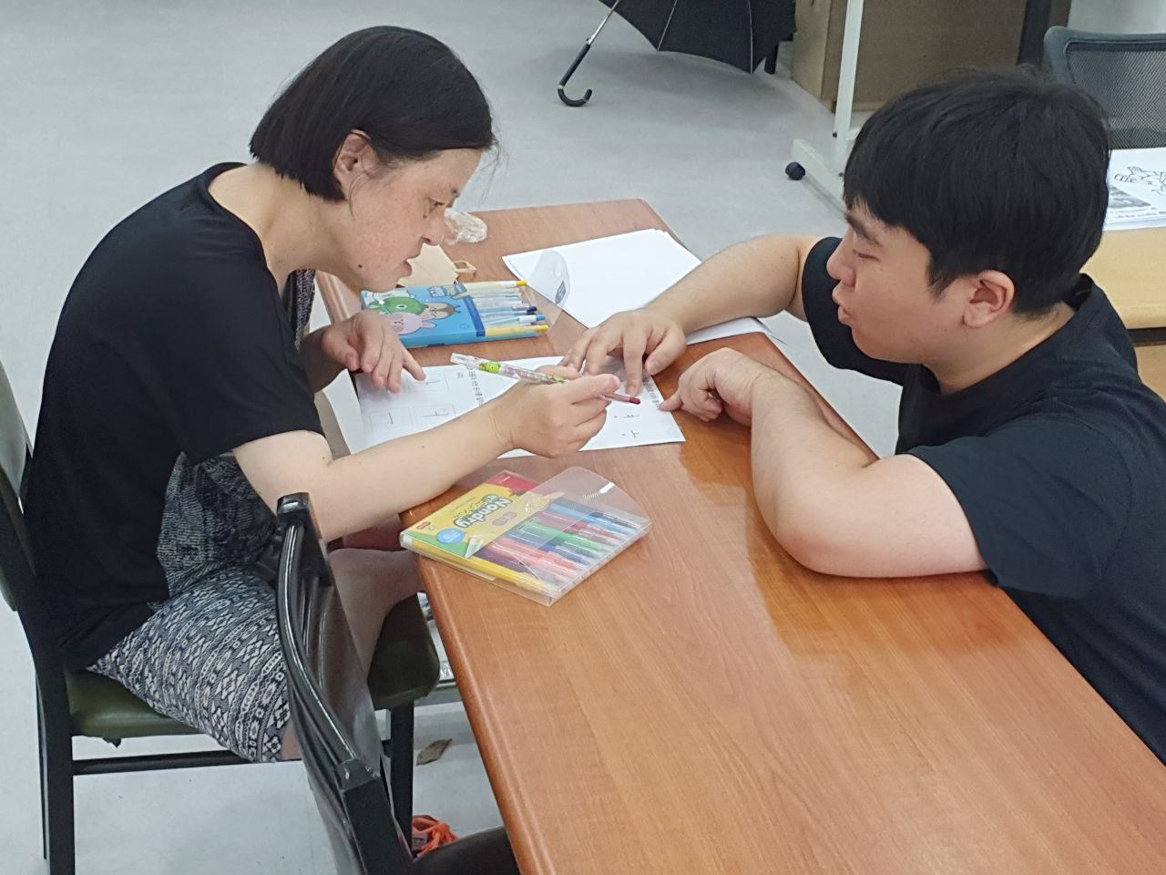 2023년 08월 22일(화) 문해국어 수업사진