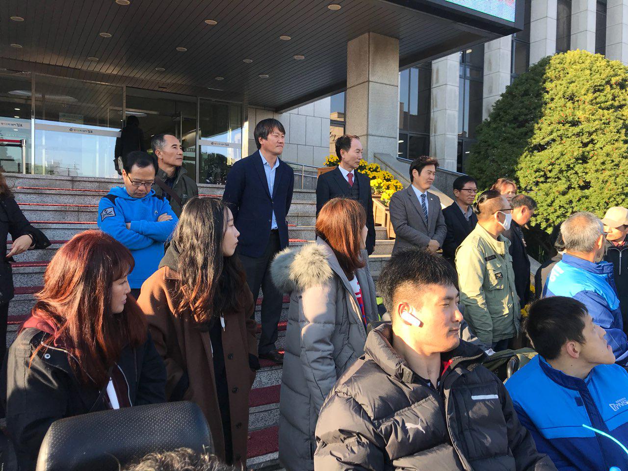2018년 11월 12일 - 수학여행 사진(출전식)