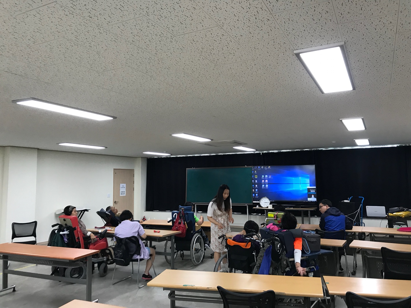 2018년 5월 28일 - 국어수업 사진