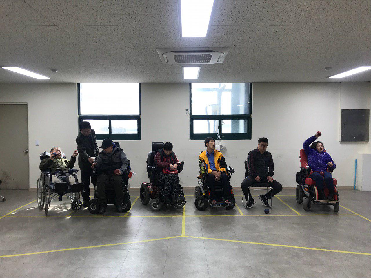 2019년 3월 18일 - 보치아수업 사진