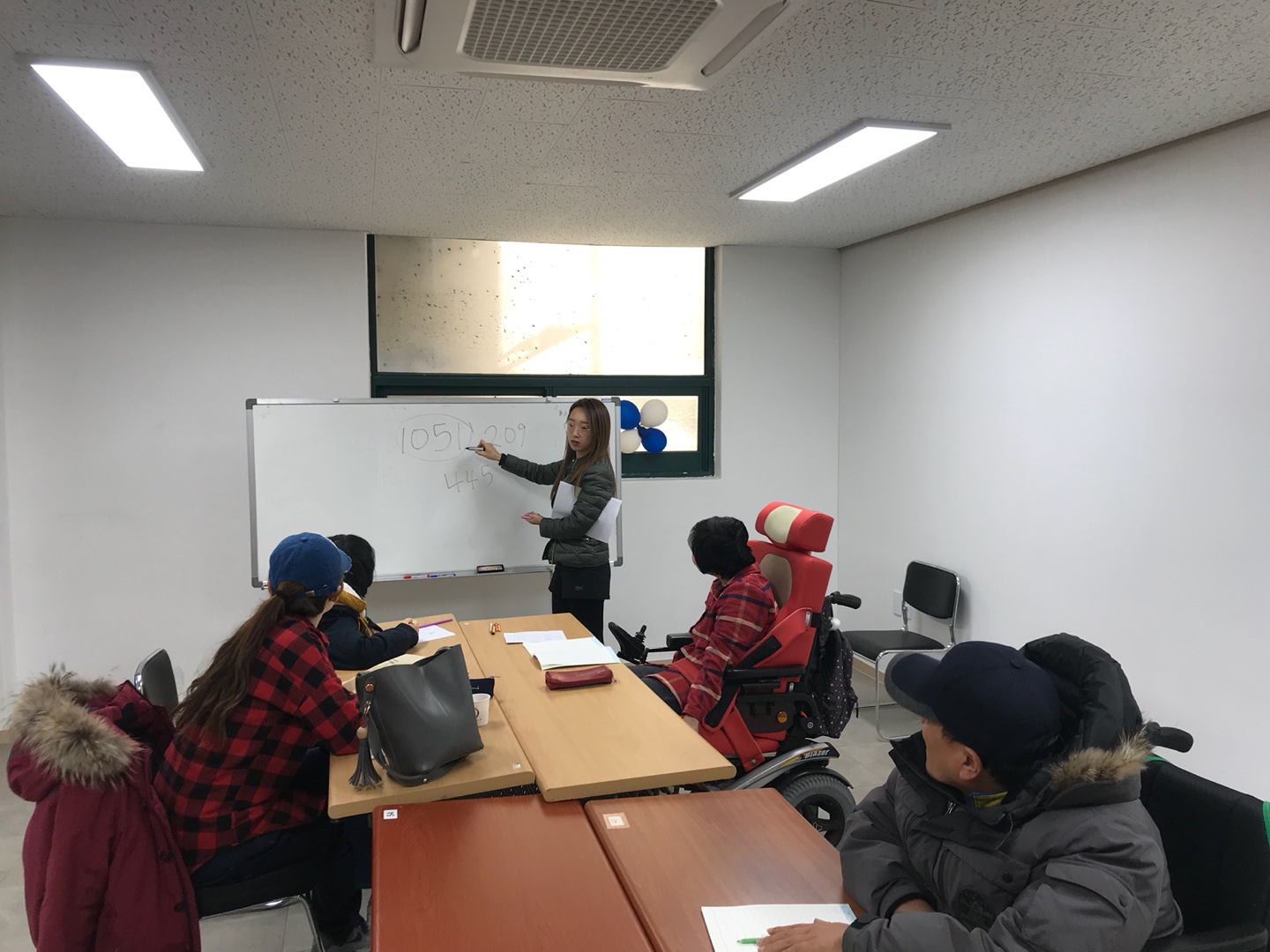 2018년 2월 6일 - 수학수업 사진