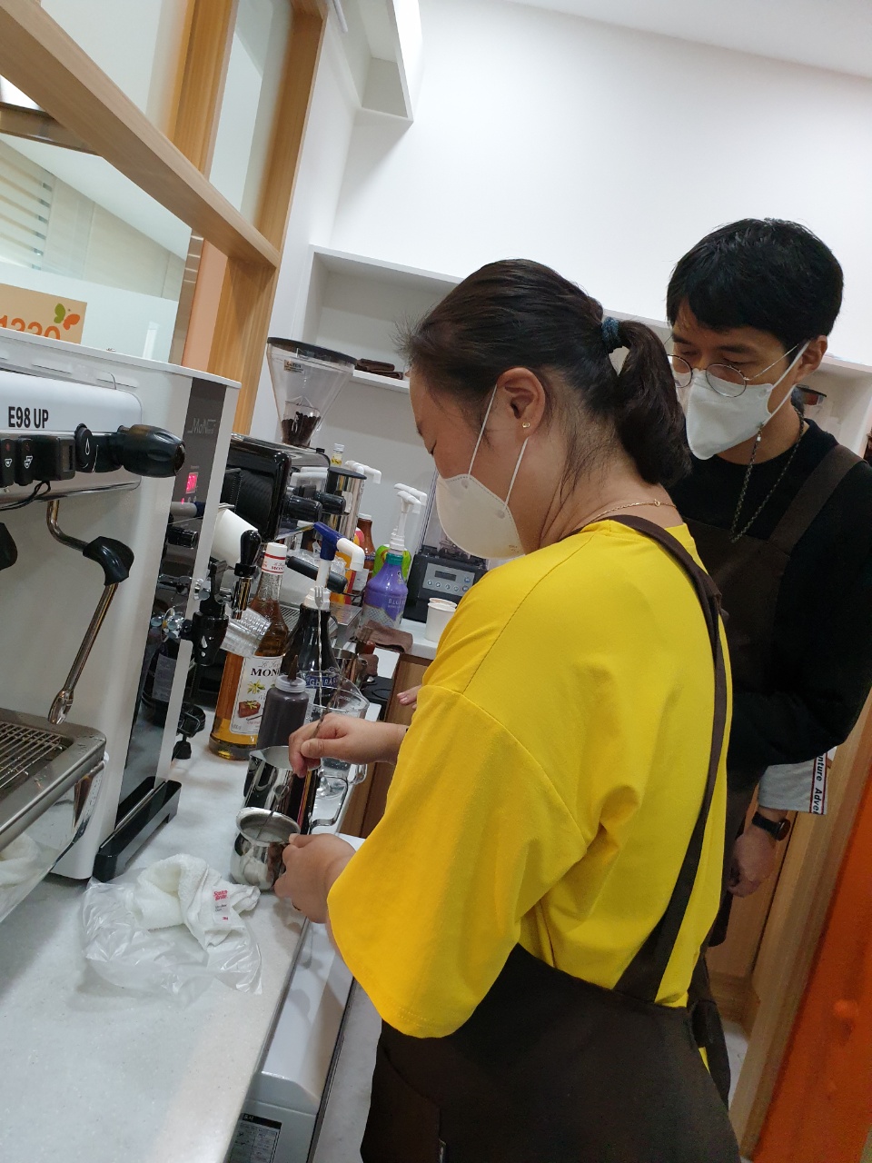 2021년 10월 8일_커피와 함께하는 바리스타 수업