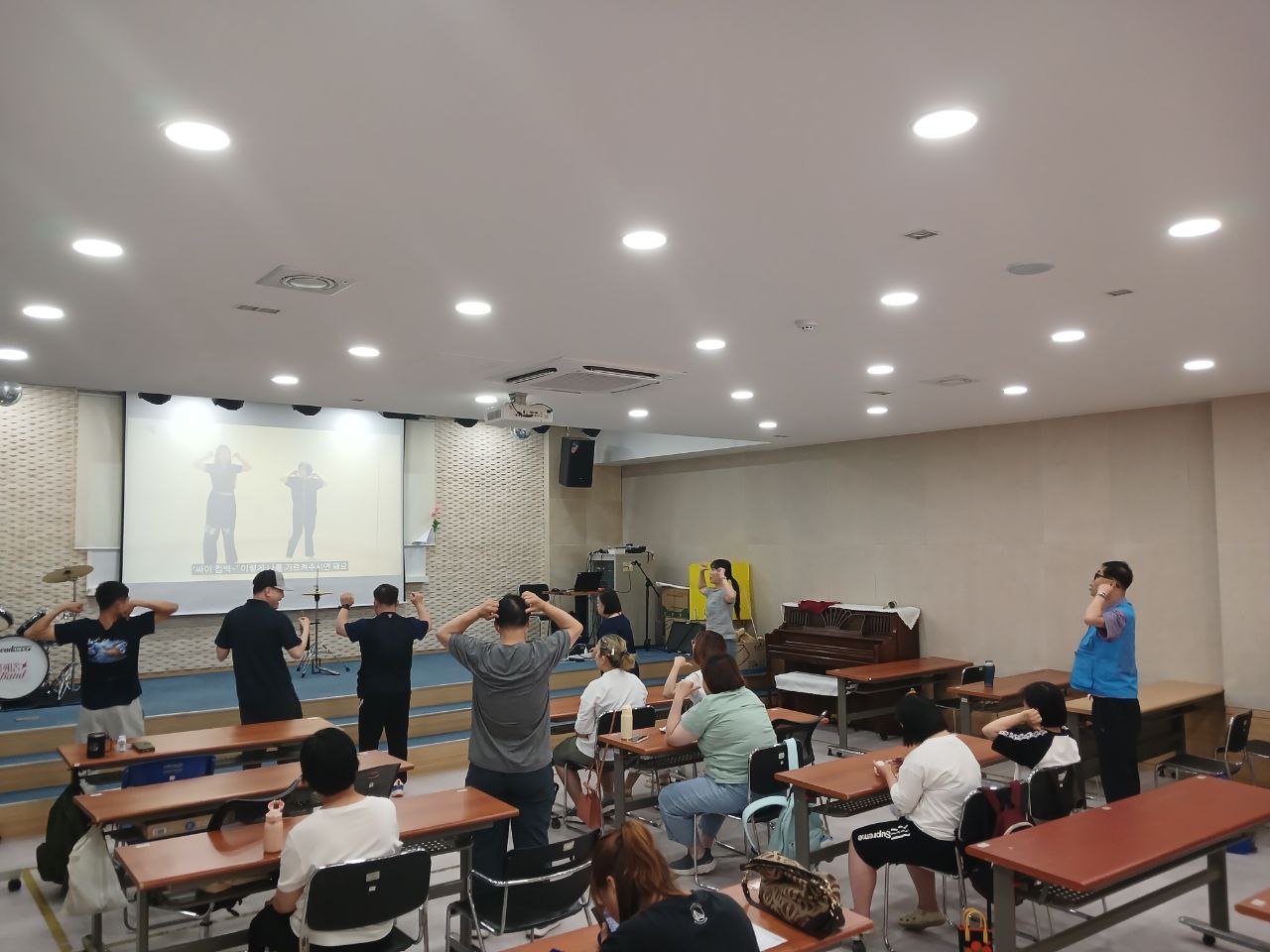2024년 6월 24일(월) 두둠칫 방송댄스, 드로잉세상 합반 수업사진