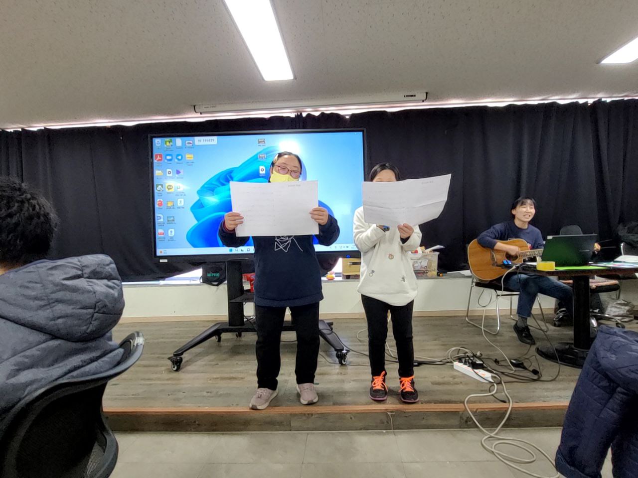 2022/11/18(금) - 김포마스다 노래배우기, 기타 학과 통합