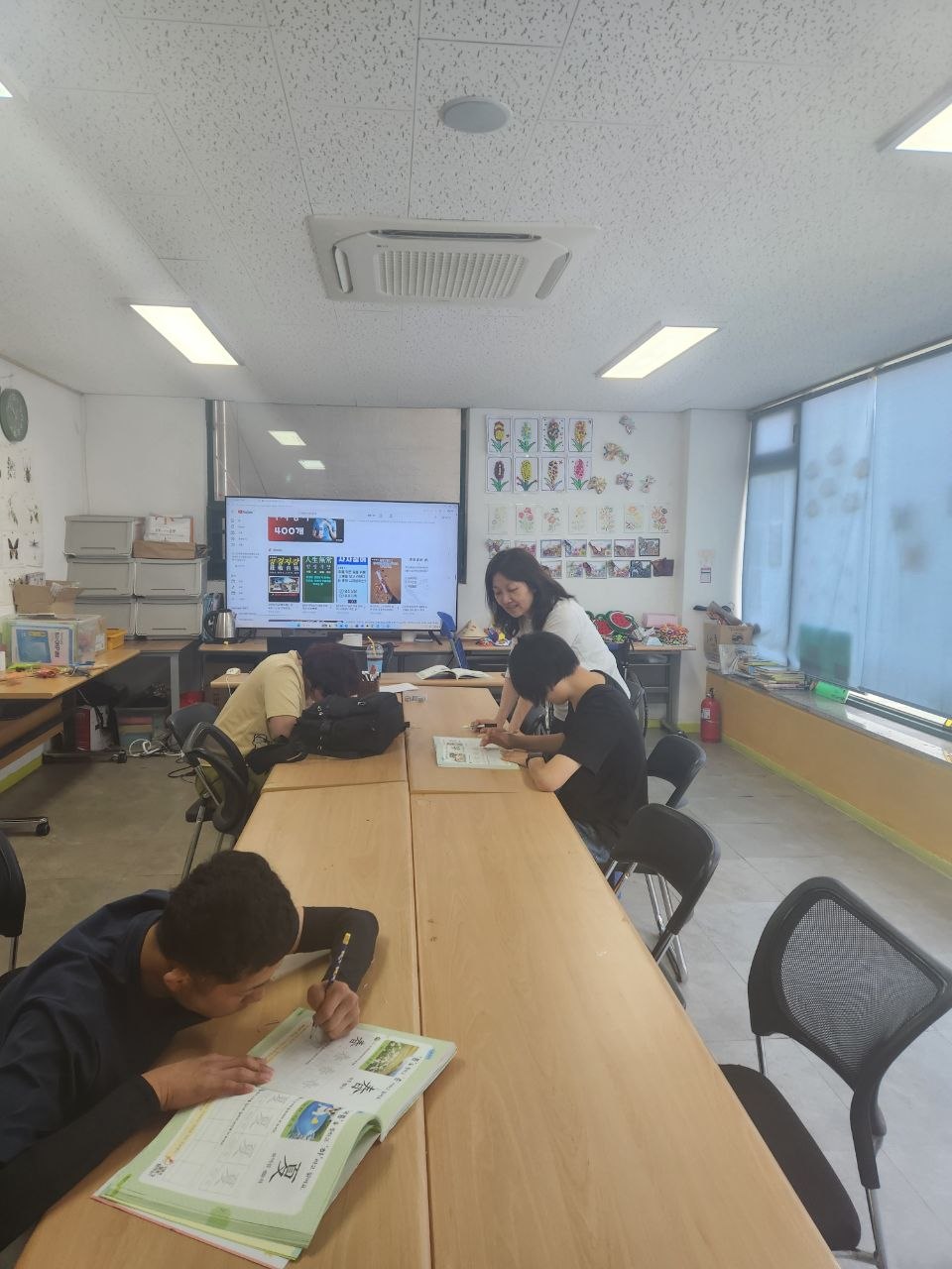 8월 수업 사진