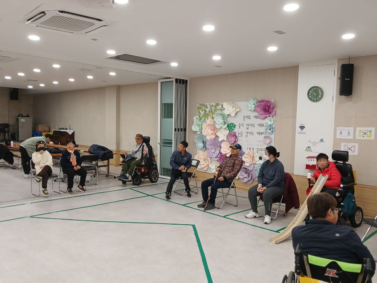 2024년 11월 18일(월) 보치아 수업사진