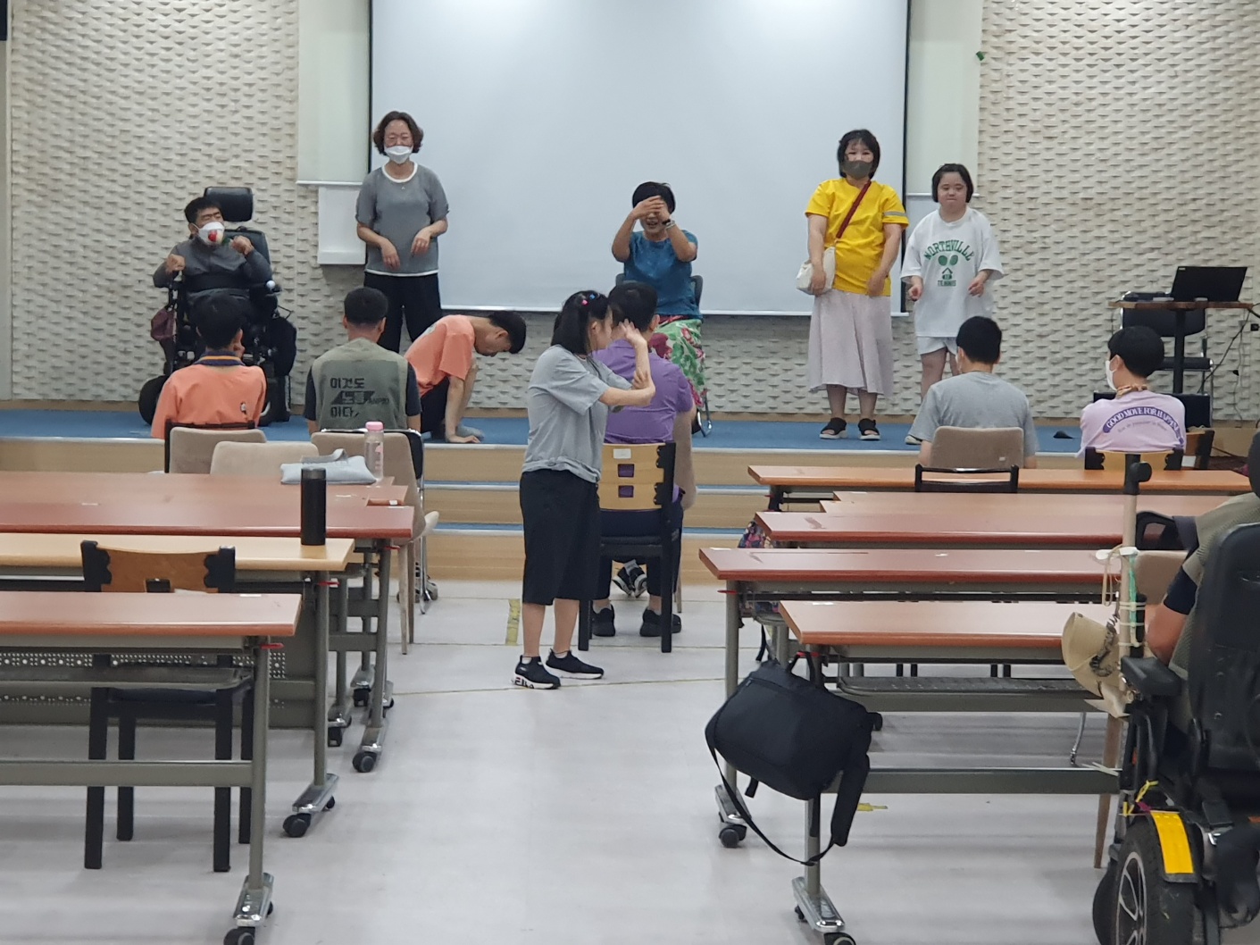2023년 08월 21일(월) 몸살림 수업사진