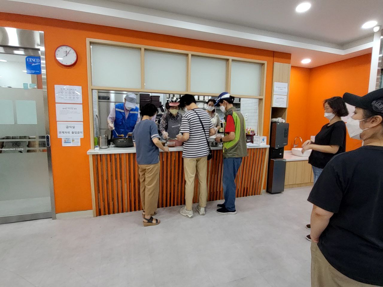 2022/07/27(수) - 점심식사(비빔국수, 불고기...)