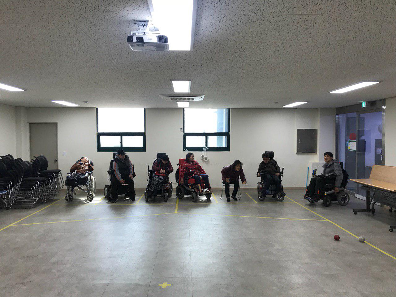 2019년 4월 1일 - 보치아수업 사진
