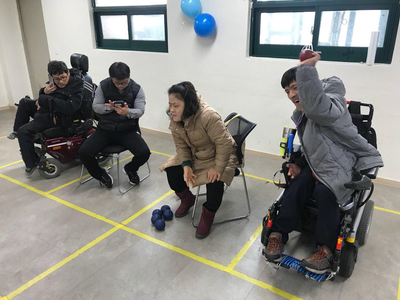 2019년 2월 18일 - 보치아수업 사진