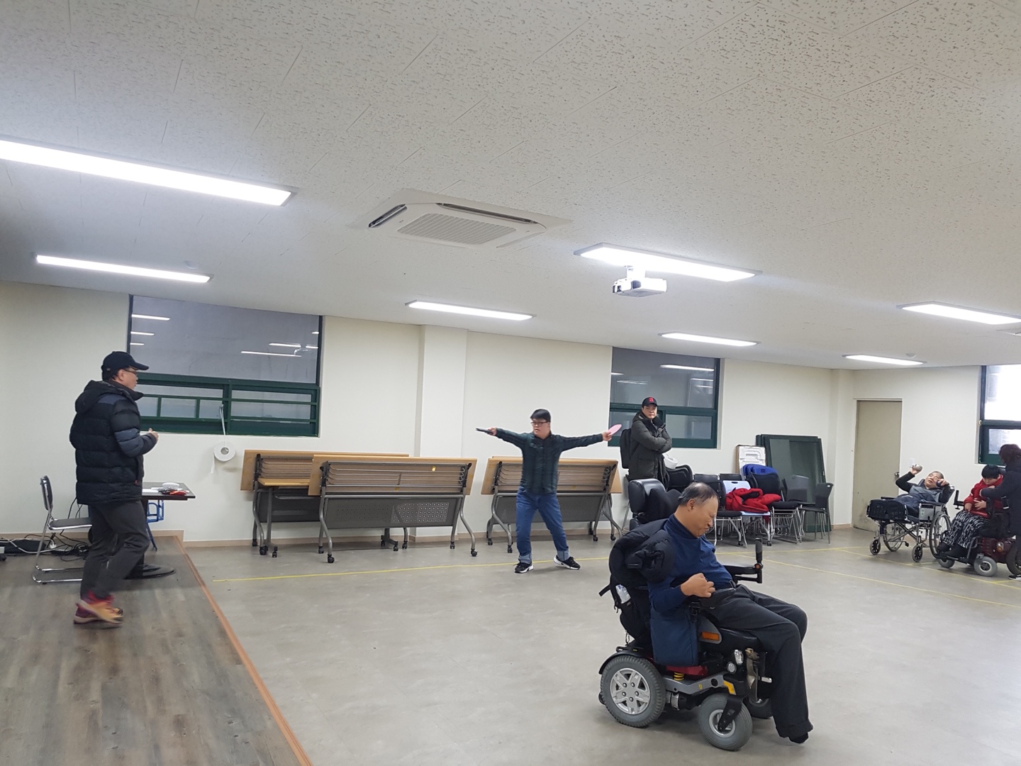 2018년 12월 6일 - 보치아수업 사진