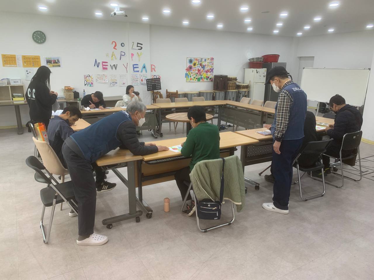 2025년 4월 8일(화) 문해수학 수업사진