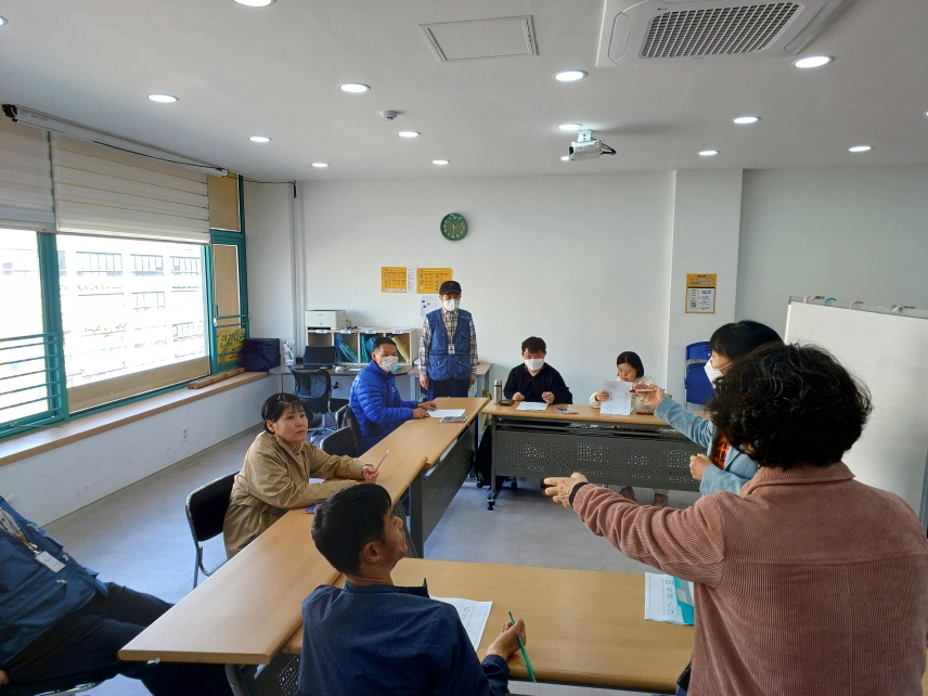 2024년 4월 2일(화) 문해 수학 수업 사진