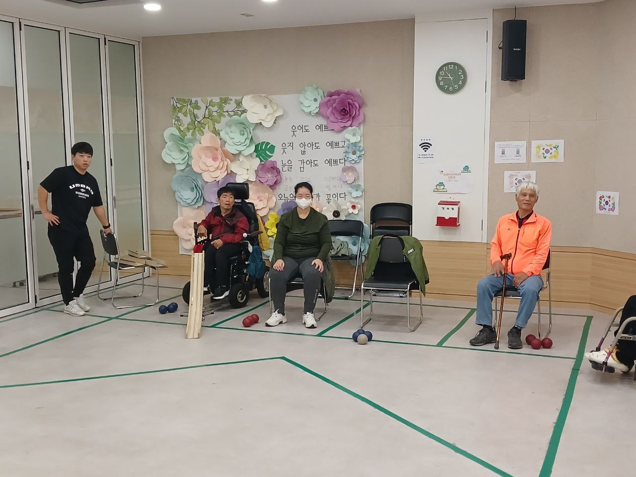 2024년 10월 28일(월) 보치아 수업사진