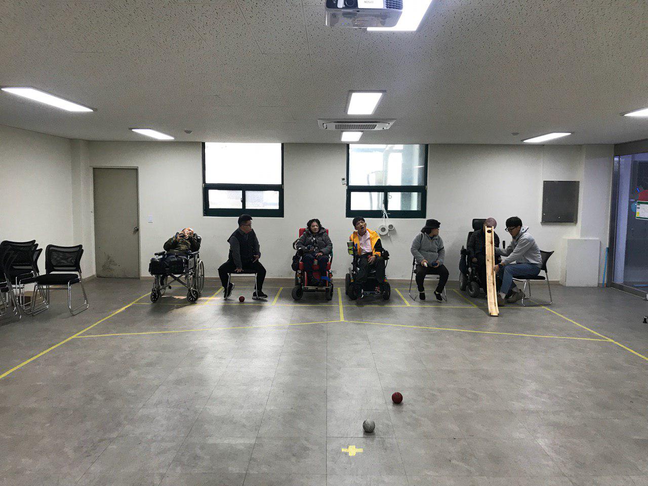 2019년 3월 11일 - 보치아수업 사진