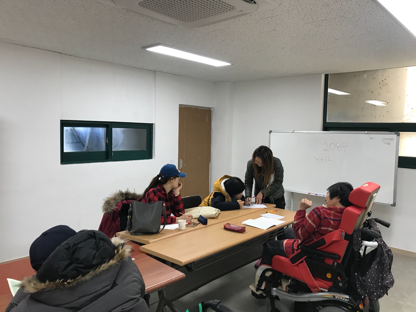 2018년 2월 6일 - 수학수업 사진