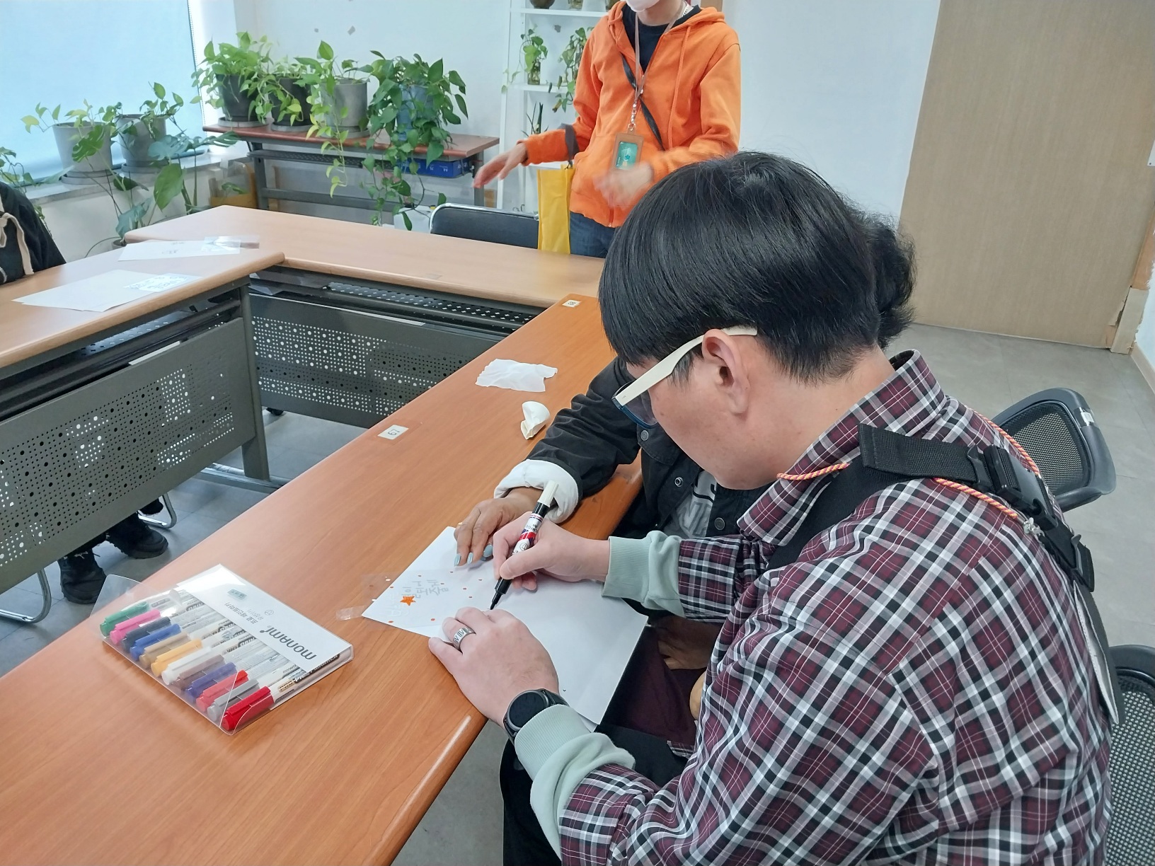 2023년 10월 20일(금) 캘리그라피 수업사진