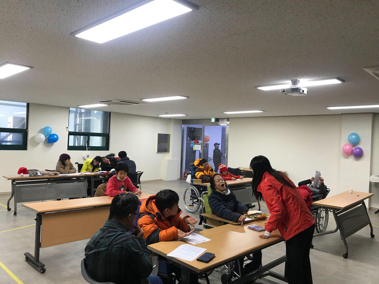 2018년 12월 24일 - 국어수업 사진