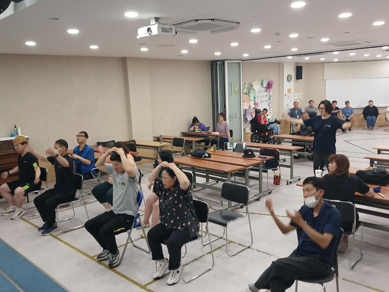 2024년 7월 9일(화) 색동아리랑 춤 수업사진